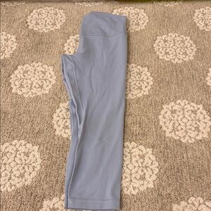 NWOT lululemon light blue leggings